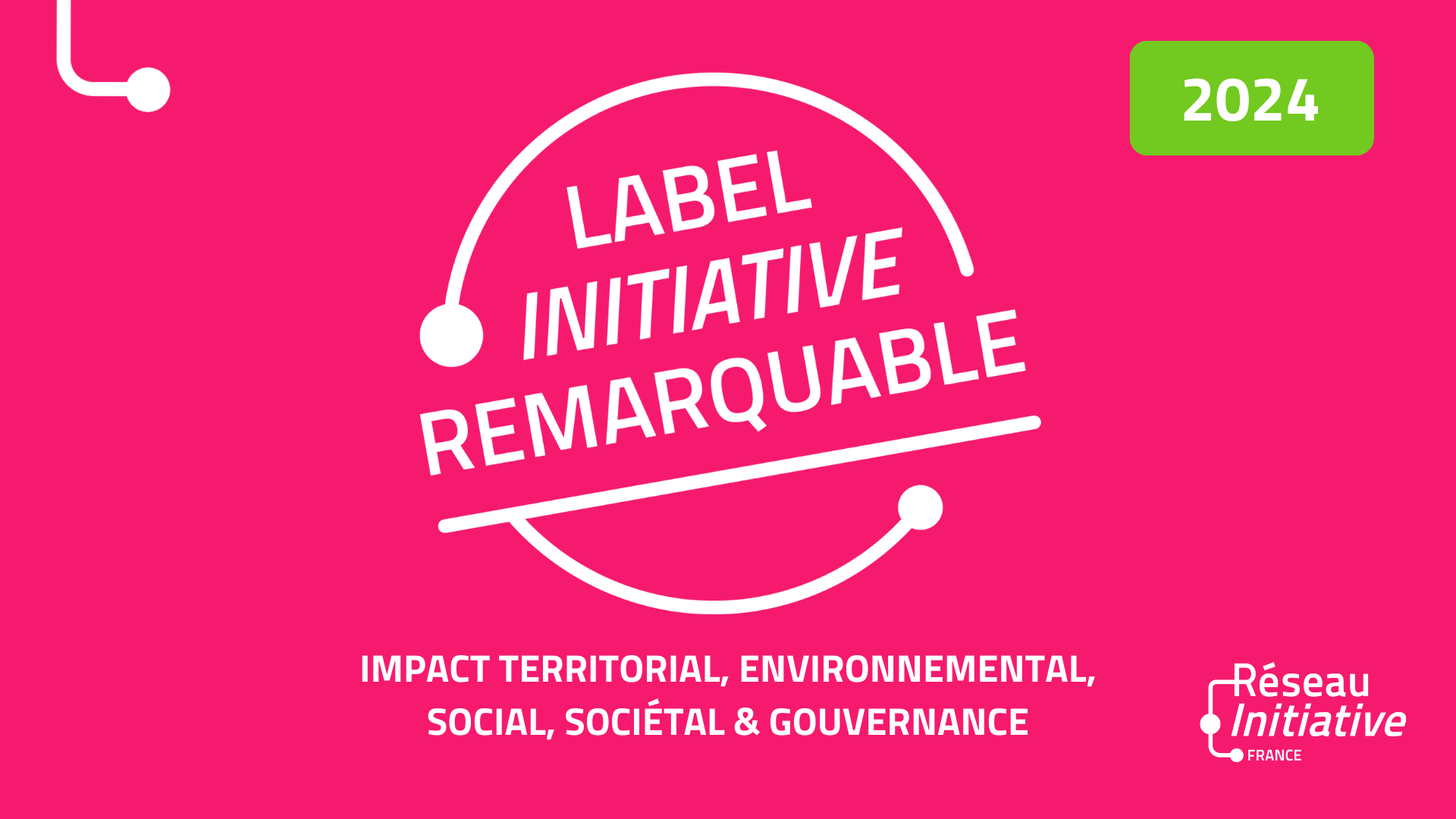 Label Initiative Remarquable 2024